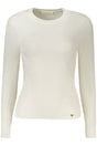 GUESS JEANS WOMEN'S WHITE SWEATER