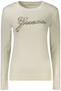 GUESS JEANS WOMEN'S WHITE SWEATER