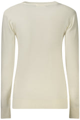 GUESS JEANS WOMEN'S WHITE SWEATER