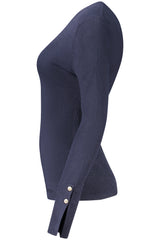 GUESS JEANS WOMEN'S BLUE SWEATER