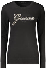 GUESS JEANS WOMEN'S BLACK SWEATER