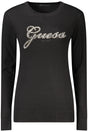 GUESS JEANS WOMEN'S BLACK SWEATER