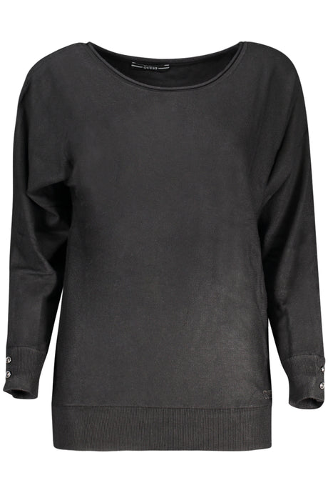 GUESS JEANS WOMEN'S BLACK SWEATER