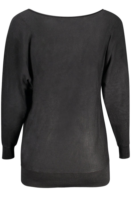 GUESS JEANS WOMEN'S BLACK SWEATER