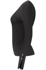 GUESS JEANS WOMEN'S BLACK SWEATER