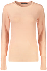 GUESS JEANS WOMEN'S PINK SWEATER