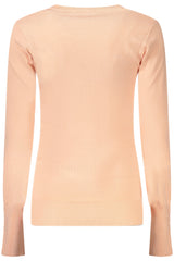 GUESS JEANS WOMEN'S PINK SWEATER