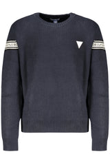 GUESS JEANS MEN'S BLUE SWEATER