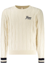 GUESS JEANS WHITE SWEATER FOR GIRLS