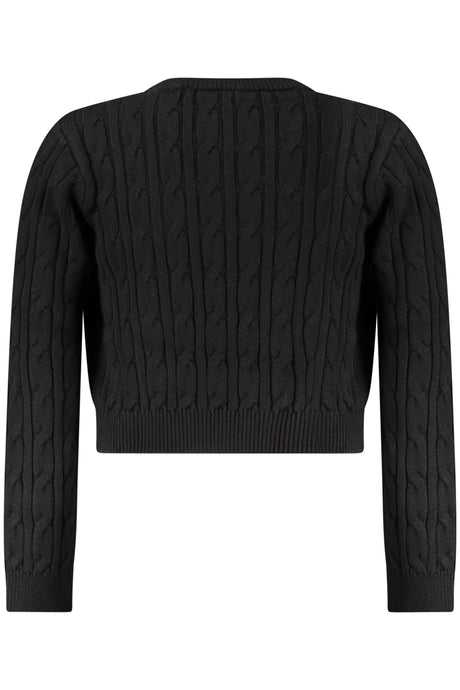 GUESS JEANS BLACK SWEATER FOR GIRLS