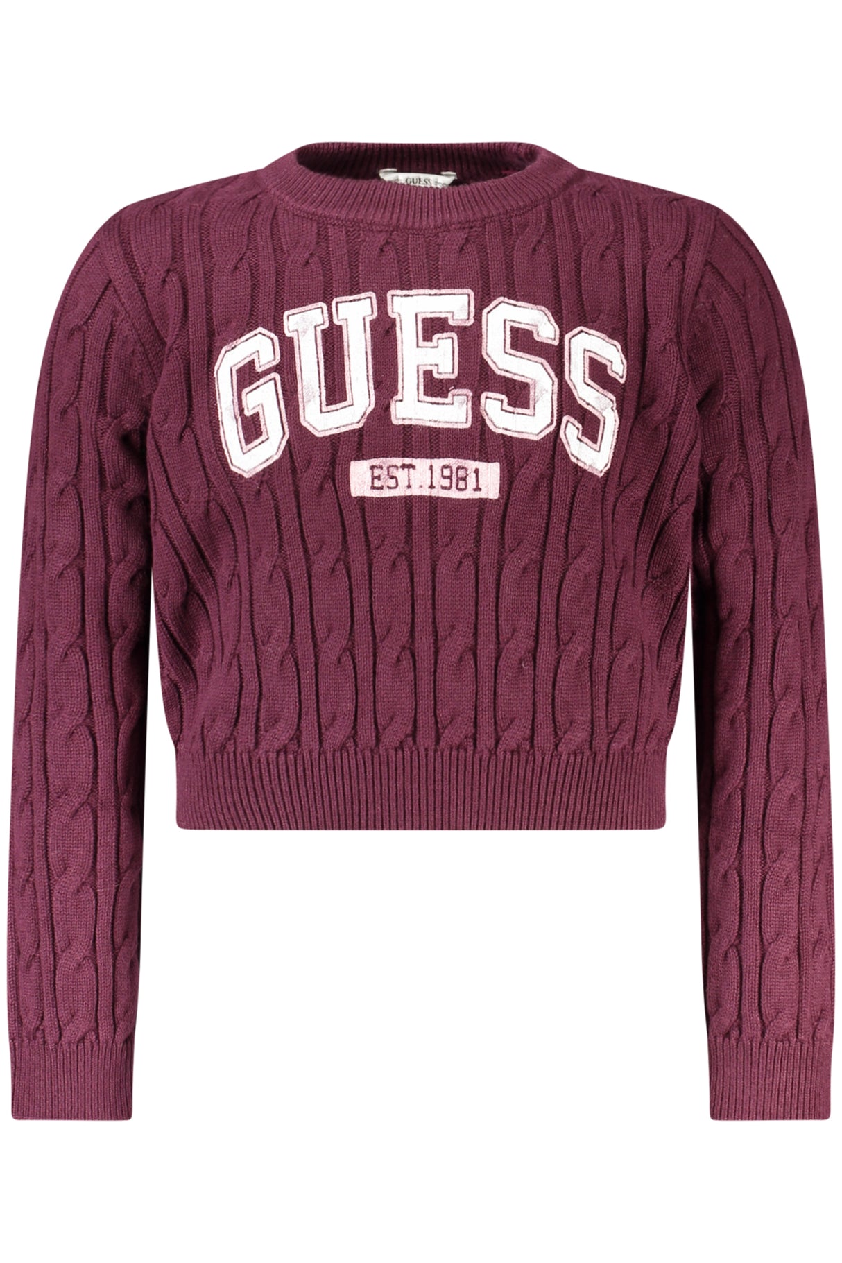 GUESS JEANS PURPLE SWEATER FOR GIRLS