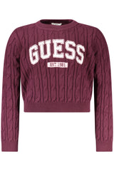 GUESS JEANS PURPLE SWEATER FOR GIRLS