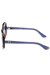 GUESS JEANS WOMEN'S BROWN SUNGLASSES