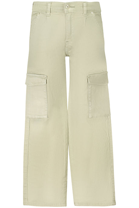 GUESS JEANS GIRLS GREEN PANTS