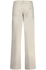 GUESS JEANS BEIGE WOMEN'S PANTS