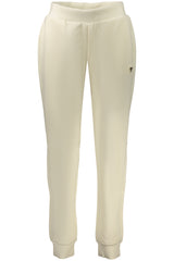 GUESS JEANS WOMEN'S WHITE TROUSERS