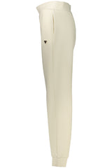 GUESS JEANS WOMEN'S WHITE TROUSERS