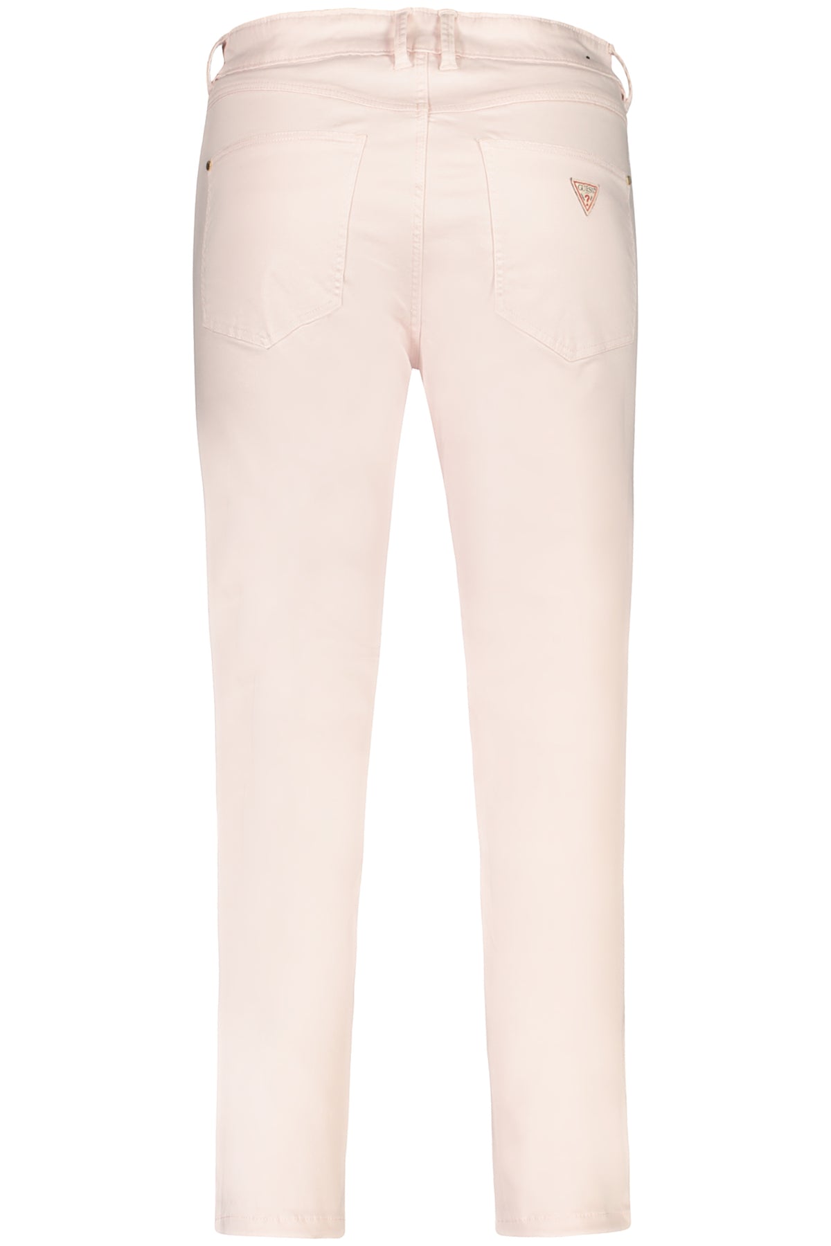 GUESS JEANS WOMEN'S PINK TROUSERS