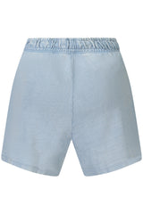 GUESS JEANS WOMEN'S SHORT PANTS, BLUE