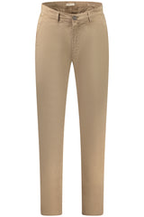 GUESS JEANS MEN'S TROUSERS BROWN
