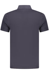 GUESS JEANS MEN'S SHORT-SLEEVE POLO SHIRT, BLUE