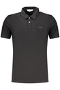 GUESS JEANS MEN'S SHORT-SLEEVE POLO SHIRT BLACK