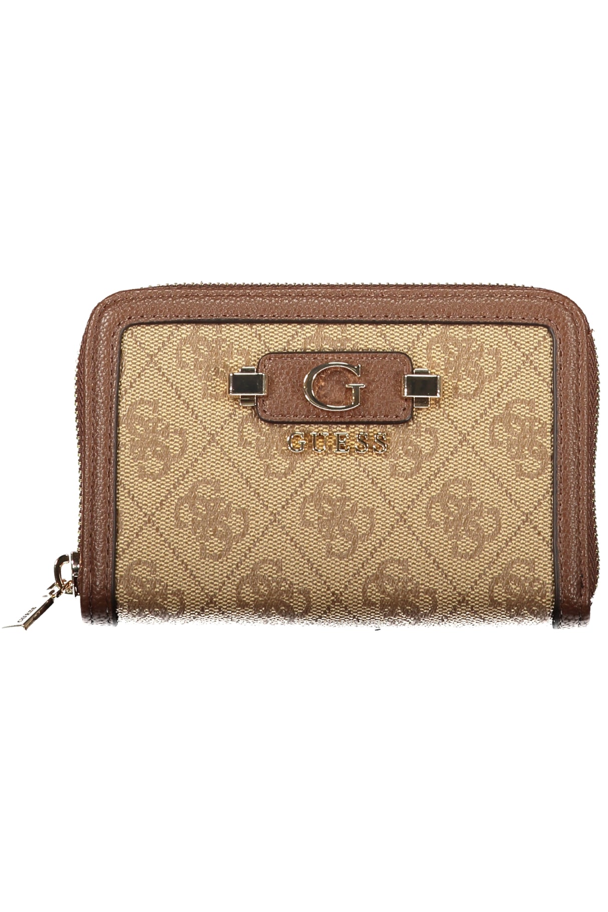 GUESS JEANS WOMEN'S BEIGE WALLET