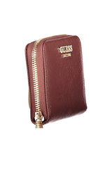GUESS JEANS WOMEN'S BROWN WALLET