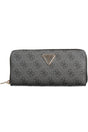 GUESS JEANS WOMEN'S WALLET BLACK