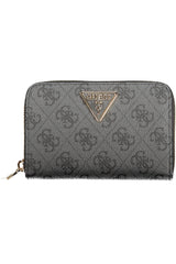 GUESS JEANS WOMEN'S WALLET BLACK