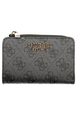 GUESS JEANS WOMEN'S BLACK WALLET