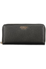 GUESS JEANS WOMEN'S BLACK WALLET