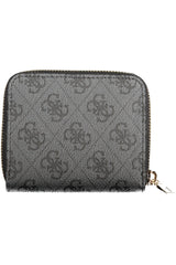 GUESS JEANS WOMEN'S WALLET BLACK