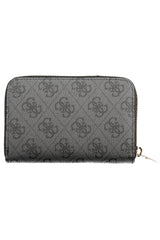 GUESS JEANS WOMEN'S WALLET BLACK