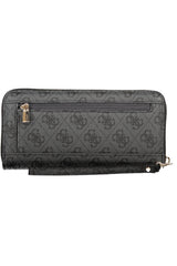 GUESS JEANS WOMEN'S BLACK WALLET