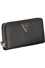 GUESS JEANS WOMEN'S BLACK WALLET