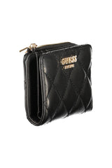 GUESS JEANS WOMEN'S BLACK WALLET