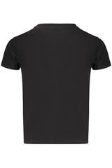 GUESS JEANS SHORT-SLEEVED T-SHIRT FOR GIRLS, BLACK