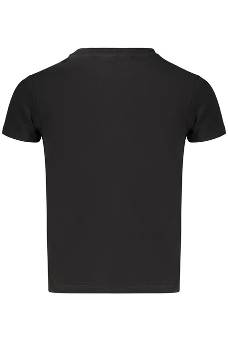GUESS JEANS SHORT-SLEEVED T-SHIRT FOR GIRLS, BLACK