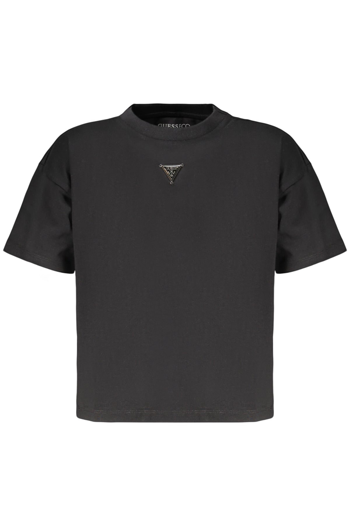 GUESS JEANS SHORT-SLEEVED T-SHIRT FOR KIDS, BLACK