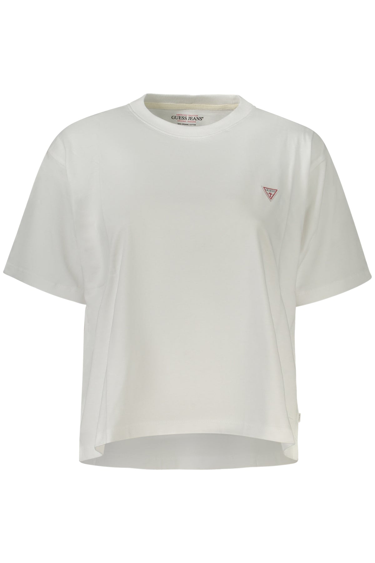GUESS JEANS WOMEN'S SHORT-SLEEVE T-SHIRT WHITE