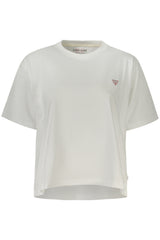 GUESS JEANS WOMEN'S SHORT-SLEEVE T-SHIRT WHITE