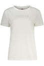 GUESS JEANS SHORT SLEEVE T-SHIRT WOMEN WHITE