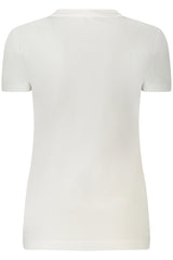 GUESS JEANS WOMEN'S SHORT-SLEEVE T-SHIRT WHITE