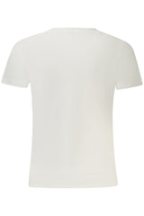 GUESS JEANS SHORT SLEEVE T-SHIRT WOMEN WHITE