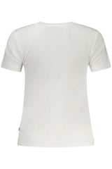 GUESS JEANS SHORT SLEEVE T-SHIRT WOMEN WHITE