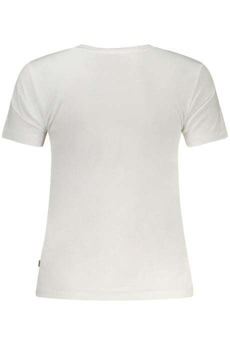 GUESS JEANS SHORT SLEEVE T-SHIRT WOMEN WHITE