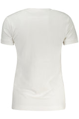 GUESS JEANS SHORT SLEEVE T-SHIRT WOMEN WHITE