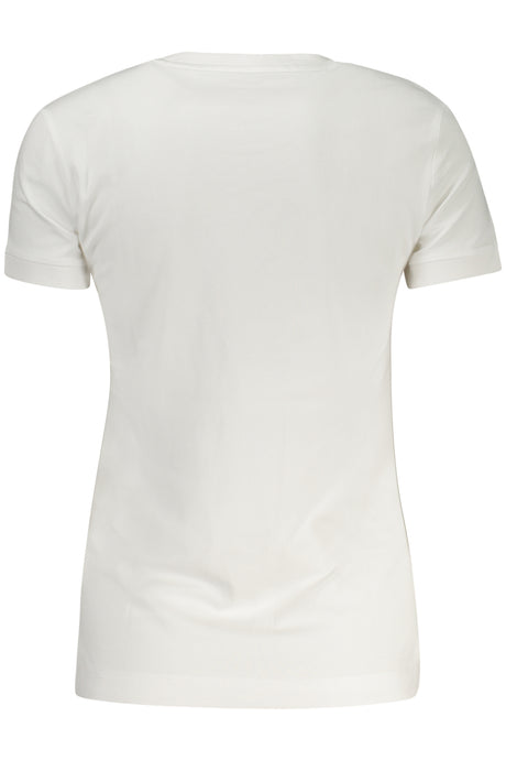 GUESS JEANS SHORT SLEEVE T-SHIRT WOMEN WHITE