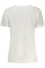 GUESS JEANS SHORT SLEEVE T-SHIRT WOMEN WHITE